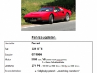 Steckbrief Umanskaya Ferrari 328 GTS